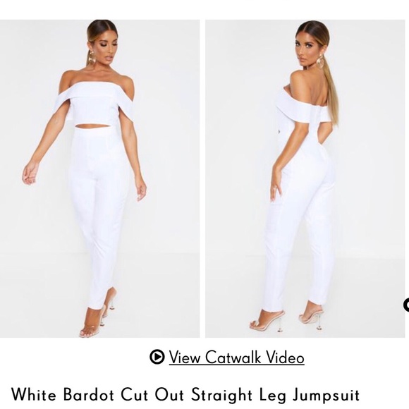 white jumpsuit plt